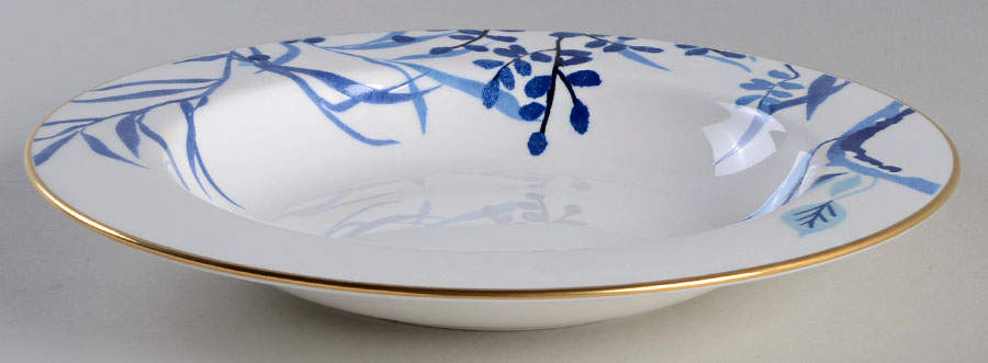 Birch Way Indigo 9" Soup/Pasta Bowl by Lenox-1