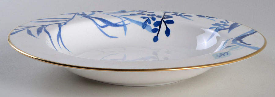 Birch Way Indigo 9" Soup/Pasta Bowl by Lenox-1
