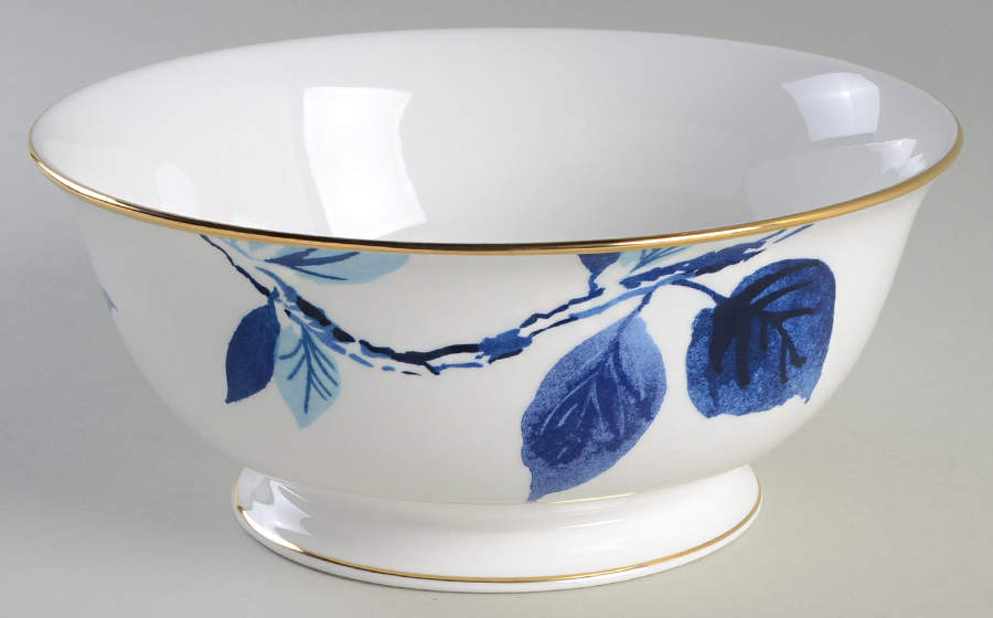 Birch Way Indigo 8" Round Serving Bowl by Lenox-1