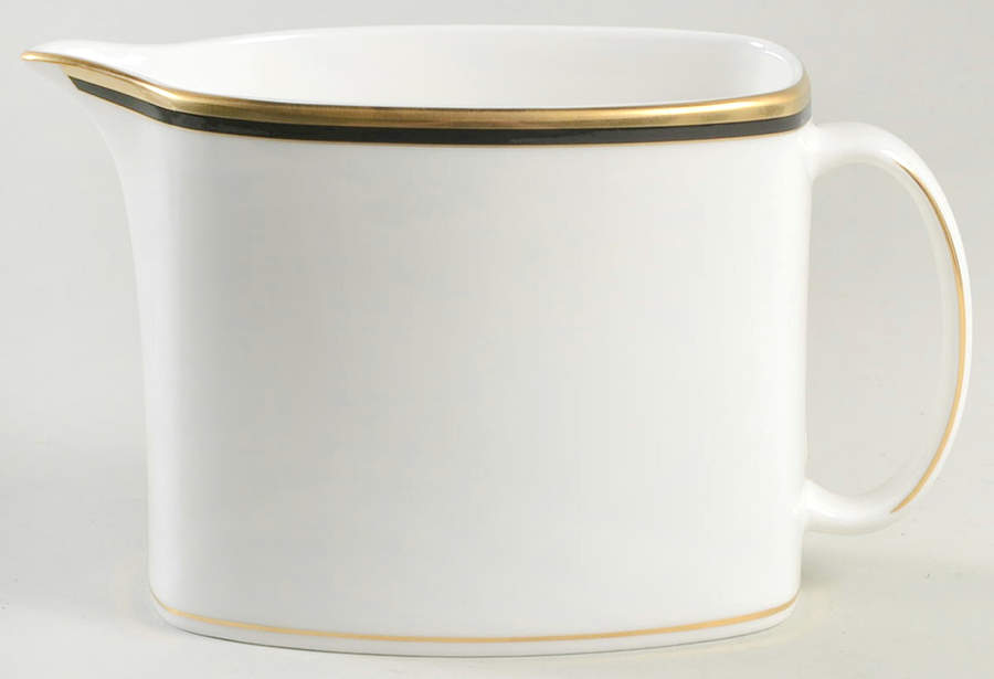 Library Lane Black Creamer by Lenox-1