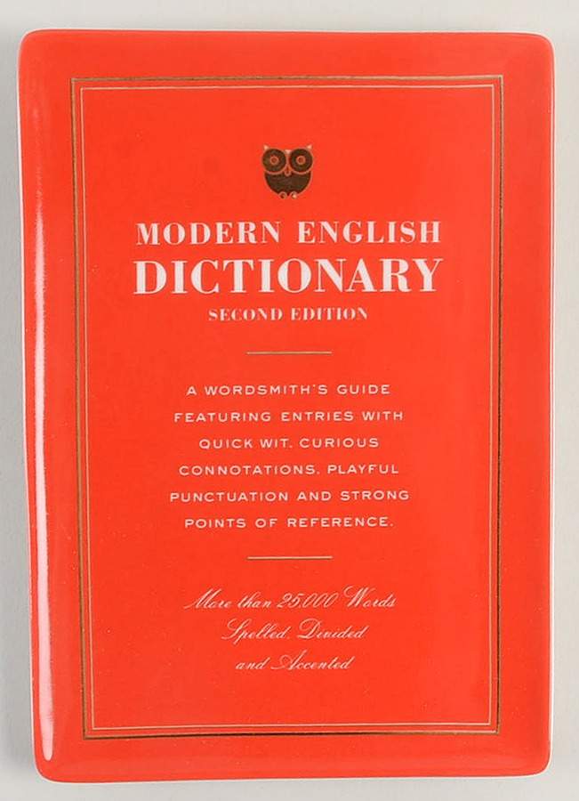 A Way with Words (Giftware) Rectangular Tray by Lenox-1
