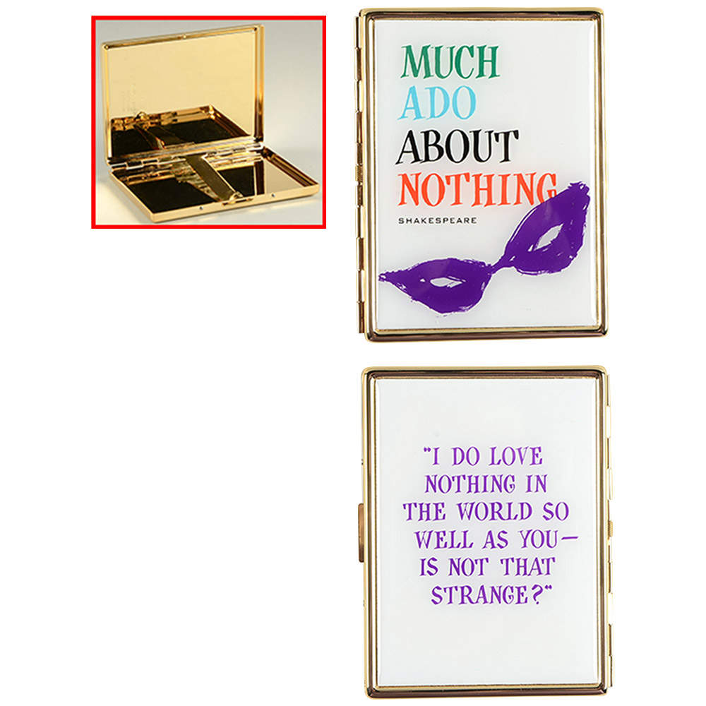 A Way with Words (Giftware) Gold Plated ID Holder by Lenox-1