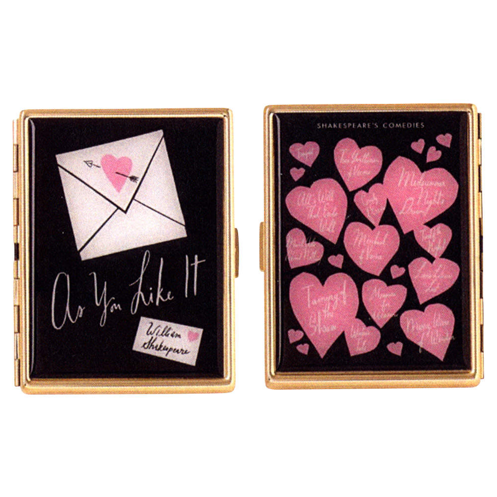 A Way with Words (Giftware) Gold Plated ID Holder by Lenox-1