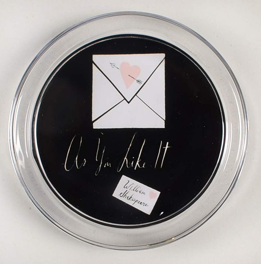 A Way with Words (Giftware) Glassware Coaster by Lenox-1