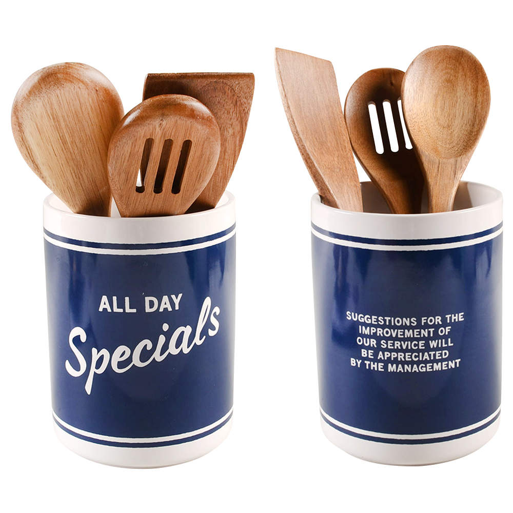 Order's Up Utensil Set (Holder & Utensils) by Lenox-1