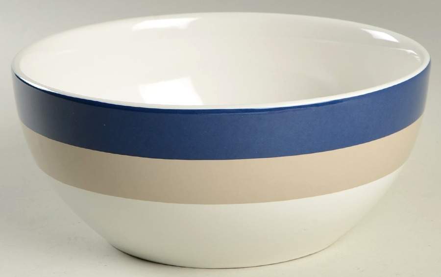 Rainey Street Stripe 8" Round Serving Bowl by Lenox-1