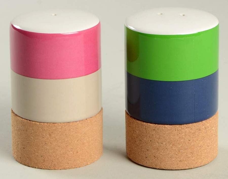 Rainey Street Stripe Salt & Pepper Set by Lenox-1