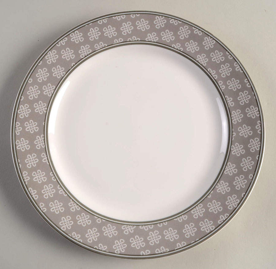 Neutral Party Knot Dinner Plate by Lenox-1
