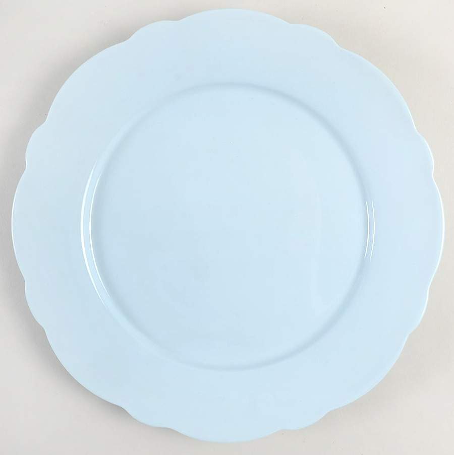 Butterfly Meadow Blue (Undecorated) Dinner Plate by Lenox-1