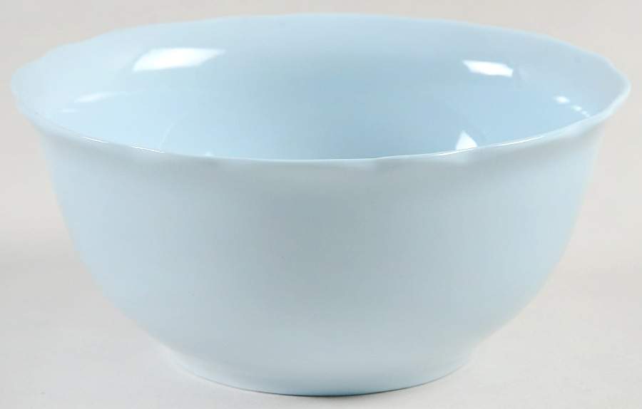 Butterfly Meadow Blue (Undecorated) Dessert Bowl by Lenox-1