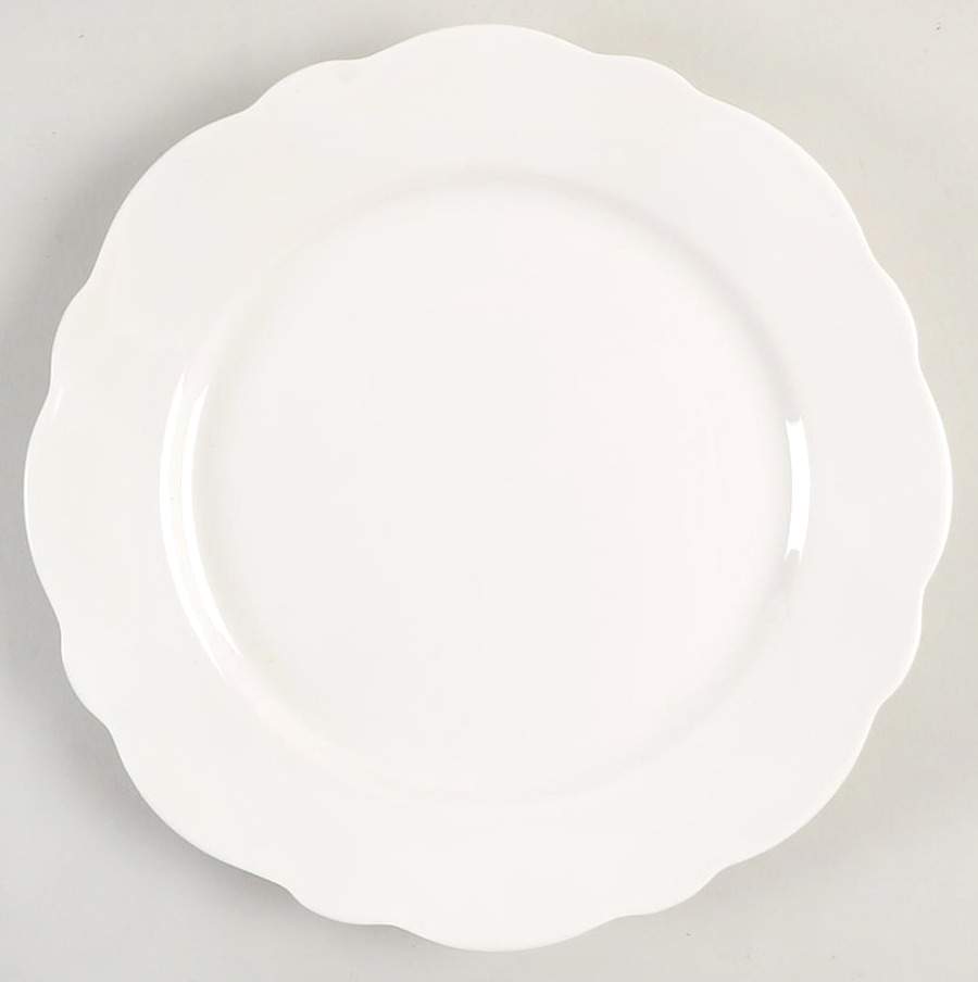 Butterfly Meadow White (Undecorated) Salad/Dessert Plate by Lenox-1