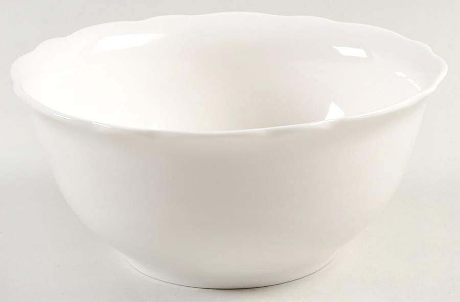 Butterfly Meadow White (Undecorated) Dessert Bowl by Lenox-1
