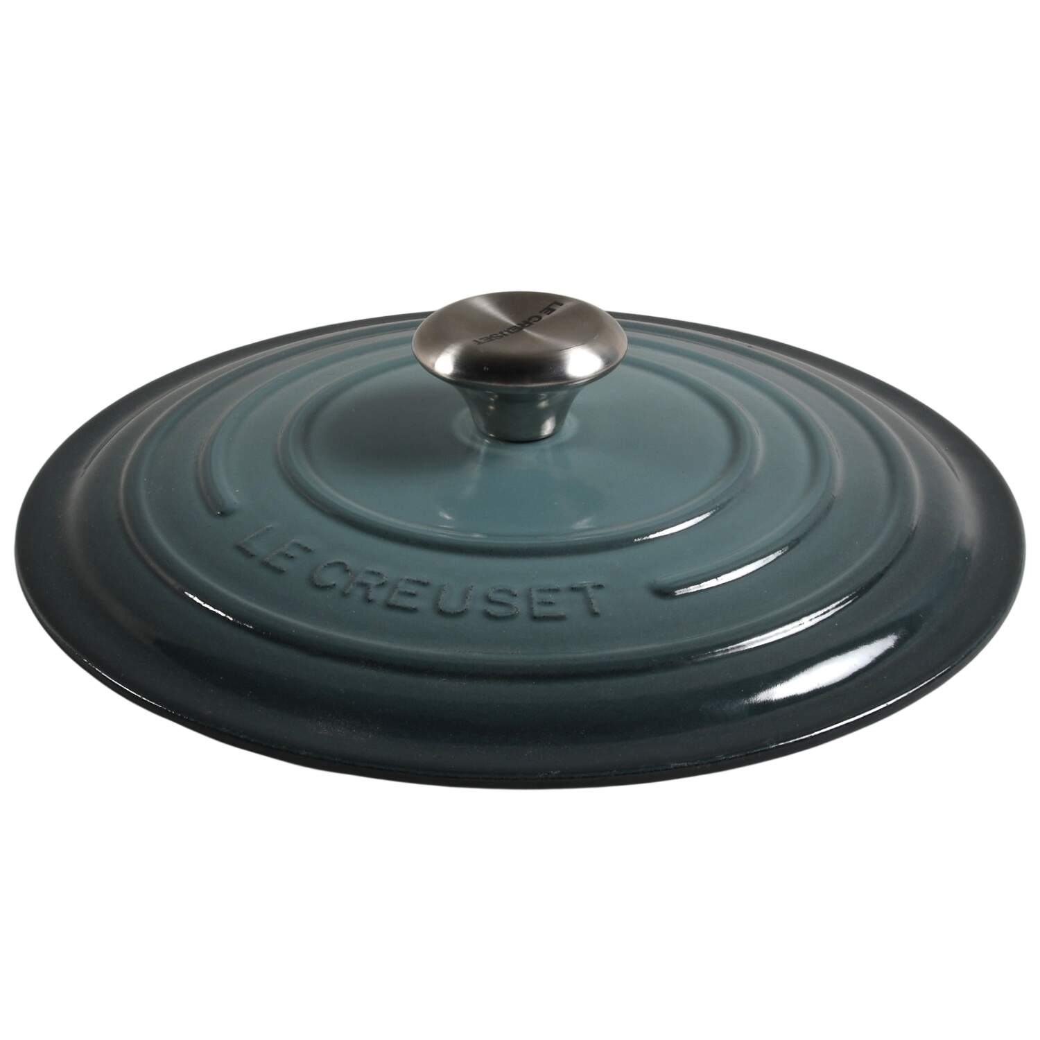 Ocean Lid for 5.5 Qt Cast Iron Dutch Oven by Le Creuset-1
