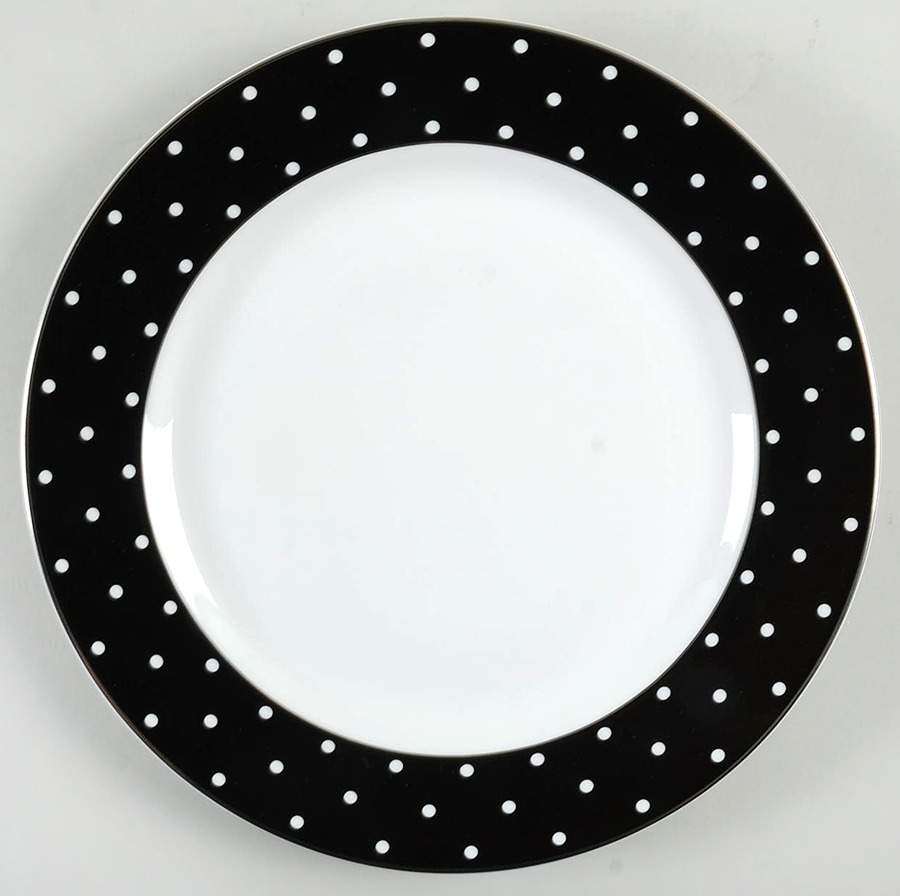 Sadie Street Black Dinner Plate by Lenox-1