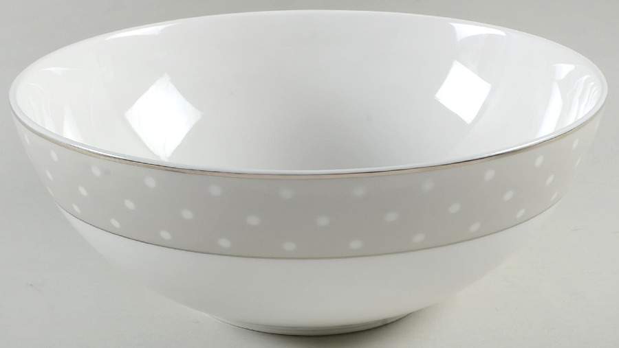 Sadie Street Grey 10" Round Serving Bowl by Lenox-1