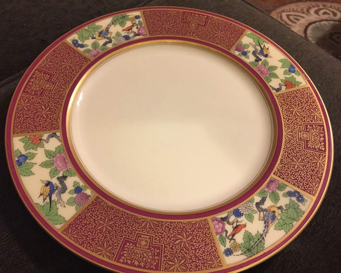 S5R Red Service Plate (Charger) by Lenox-1