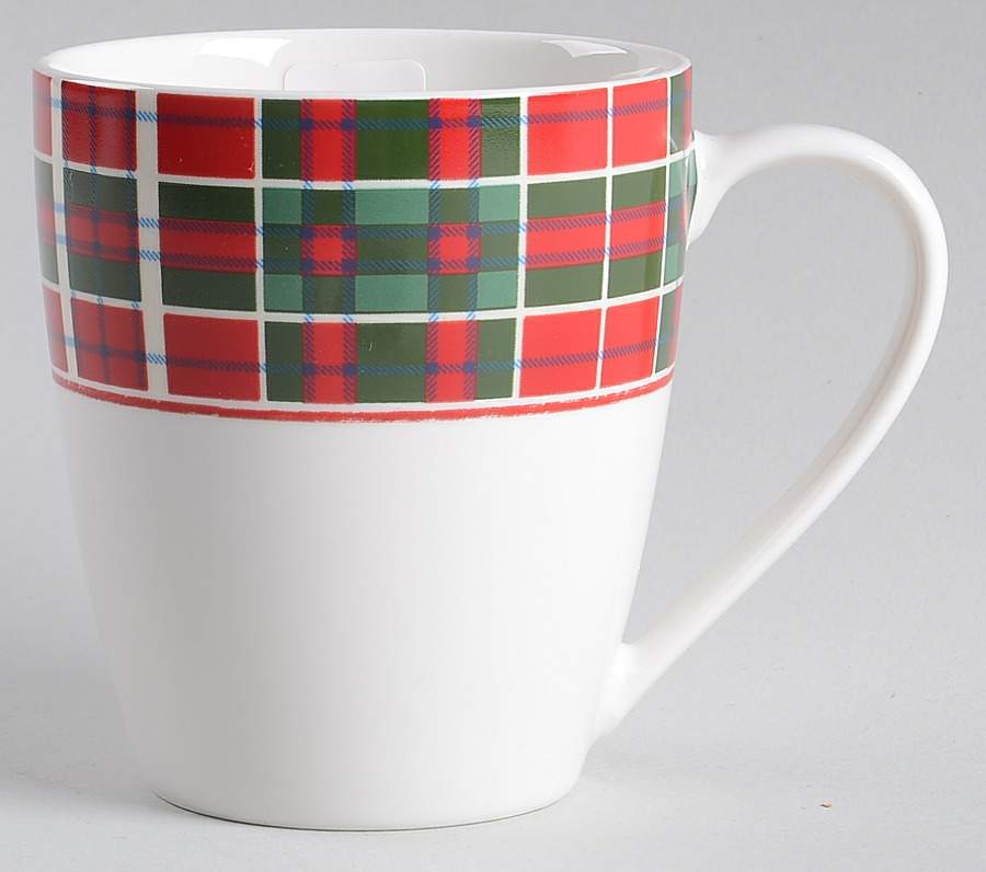 Vintage Plaid Mug by Lenox-1