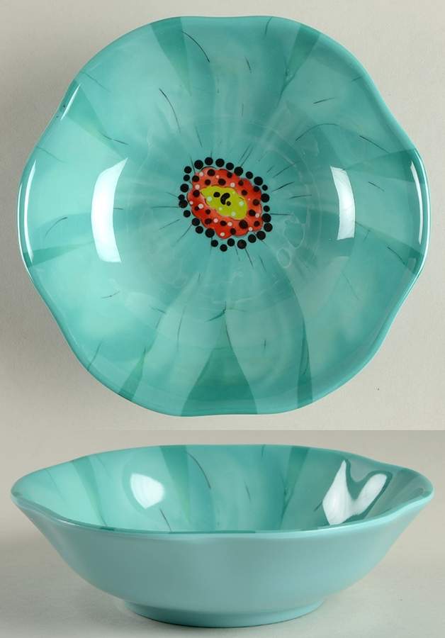 Flora Flower Shape Soup/Cereal Bowl by Laurie Gates-1