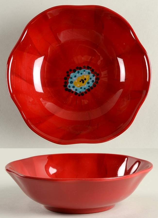 Flora Flower Shape Soup/Cereal Bowl by Laurie Gates-1