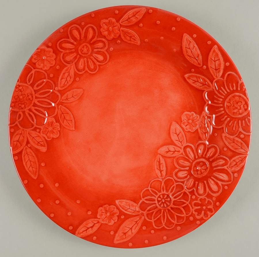 Flora Dinner Plate by Laurie Gates-1