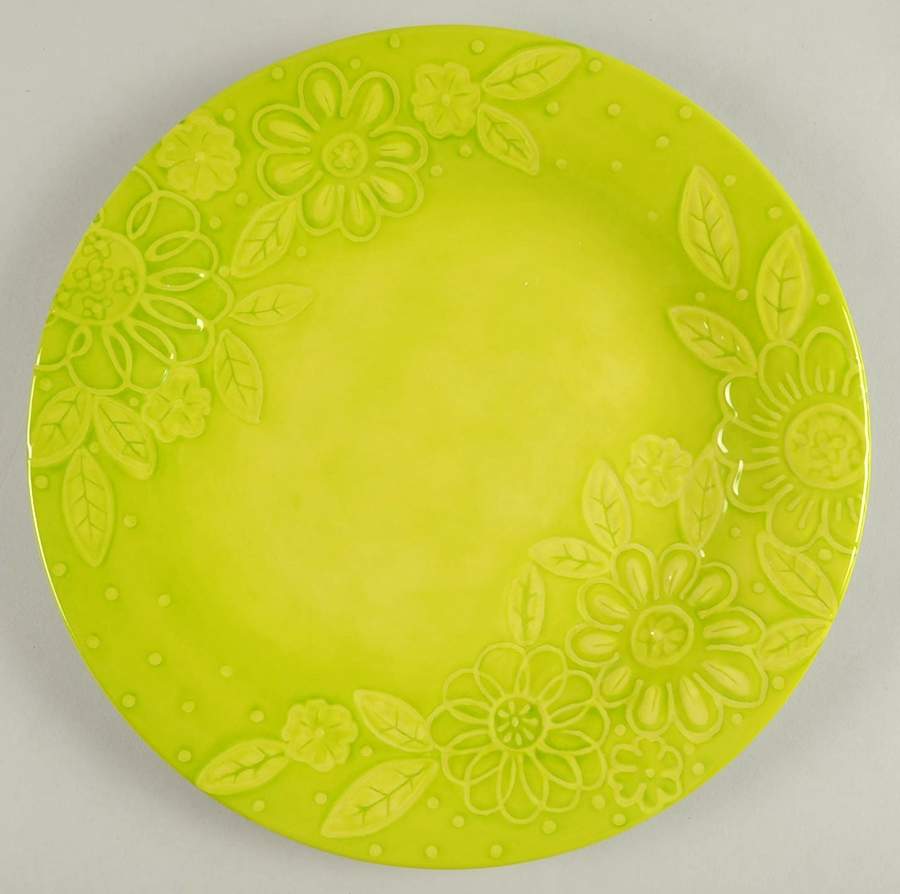 Flora Dinner Plate by Laurie Gates-1
