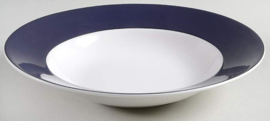 Rutherford Circle Navy Blue 9" Soup/Pasta Bowl by Lenox-1