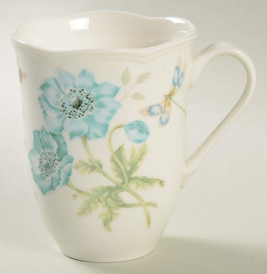 Butterfly Meadow Turquoise Mug by Lenox-1