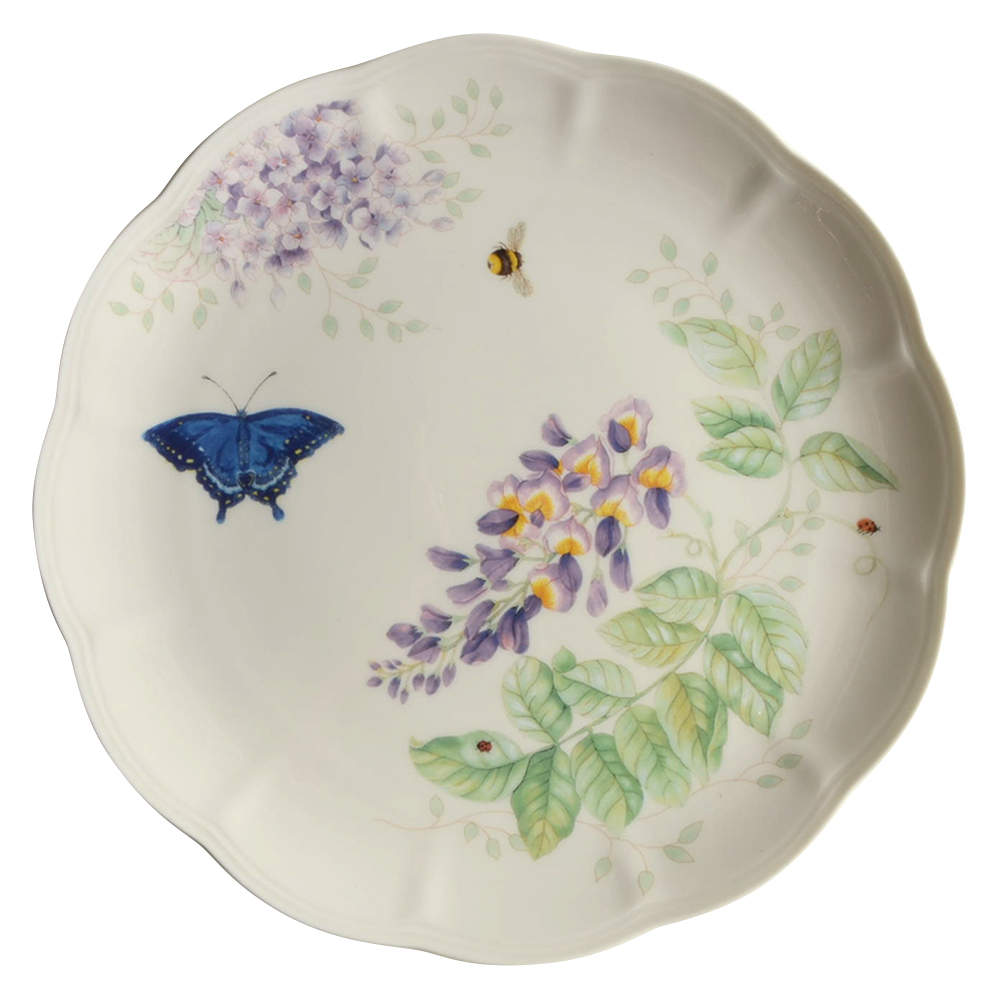 Butterfly Meadow Lavender Dinner Plate by Lenox-1