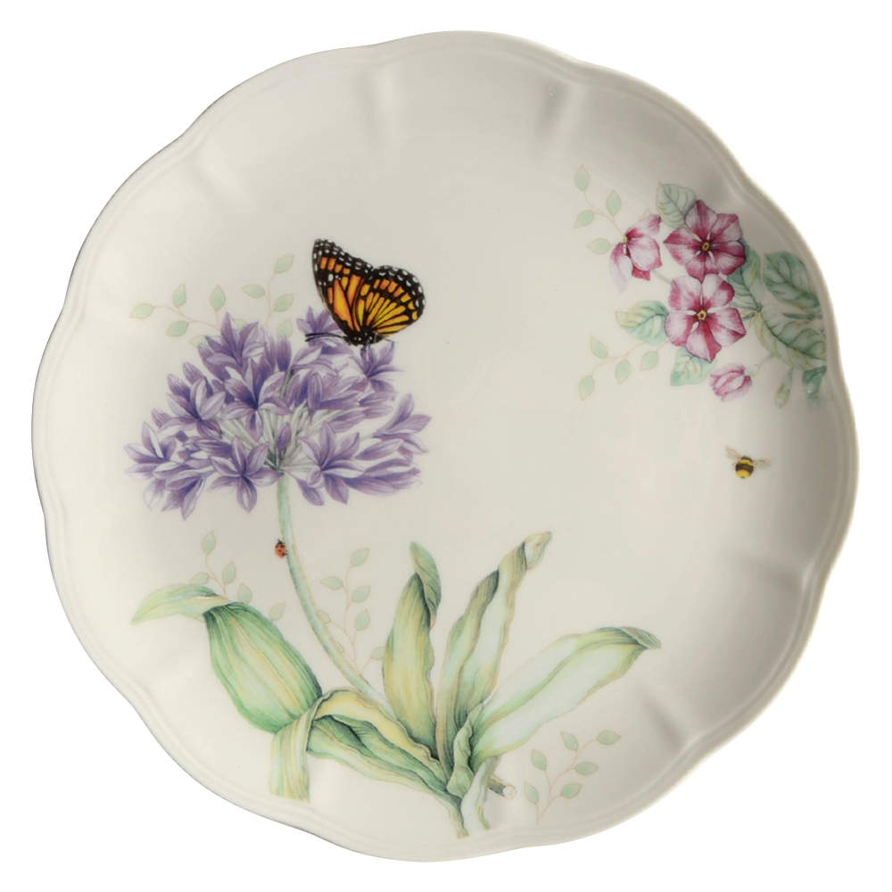 Butterfly Meadow Lavender Dinner Plate by Lenox-1