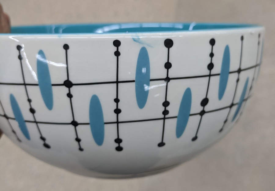 Luminescent Anza Soup/Cereal Bowl by Laurie Gates-1