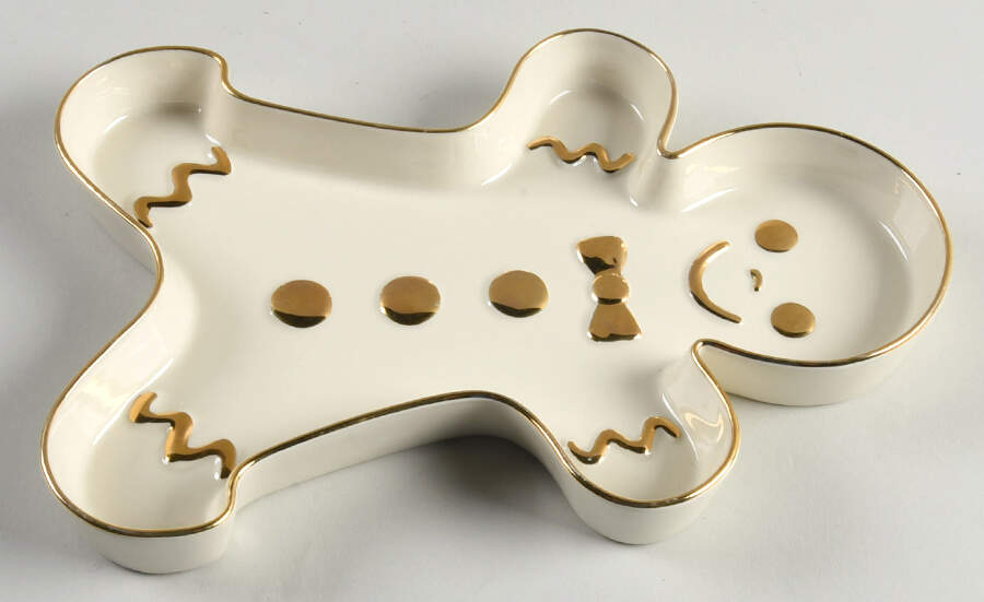 Gingerbread Open Candy Dish by Lenox-1