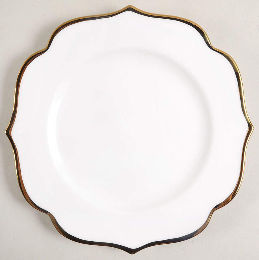Contempo Luxe (Gold Trim) Luncheon/Salad Plate by Lenox-1