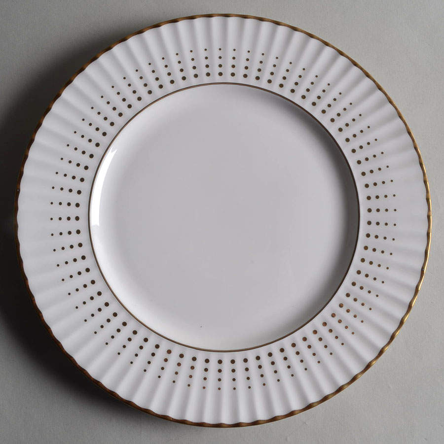 Golden Waterfall Salad Plate by Lenox-1