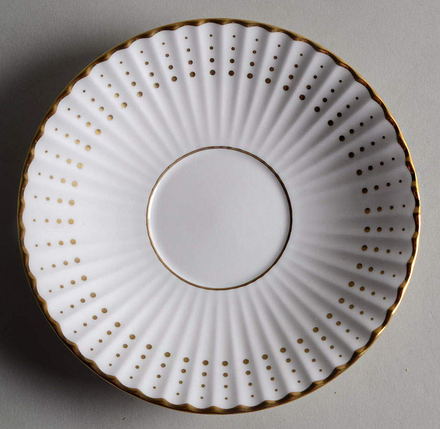 Golden Waterfall Saucer by Lenox-1