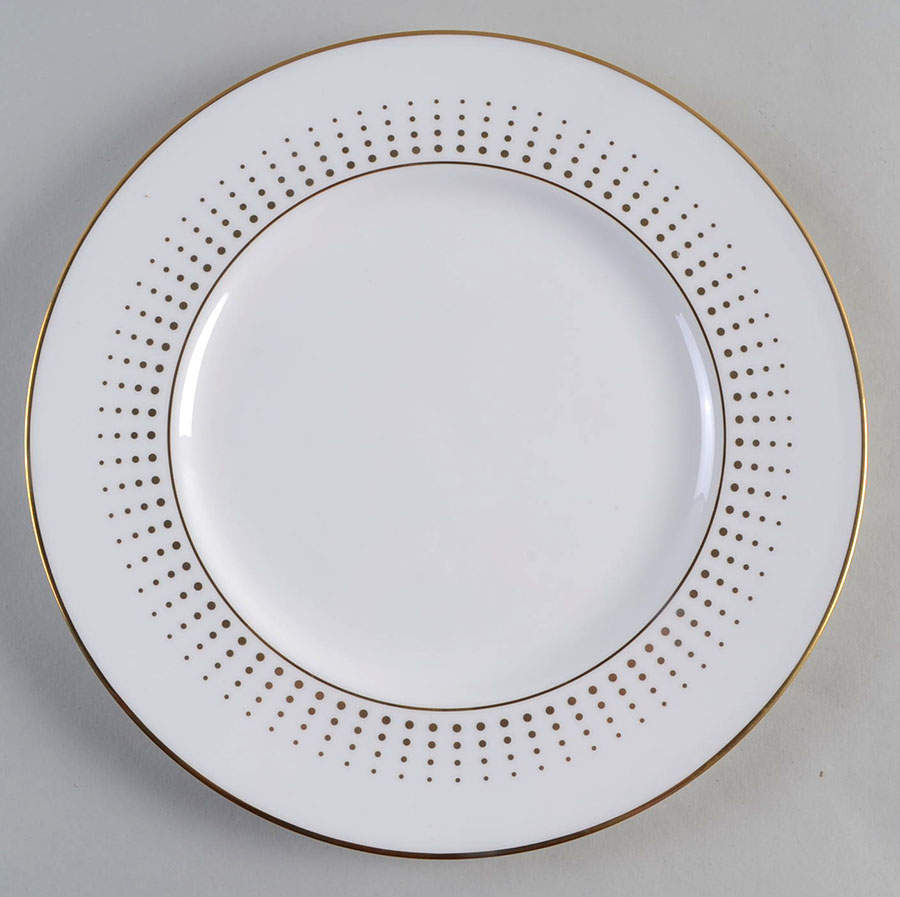 Golden Waterfall Accent Luncheon Plate by Lenox-1