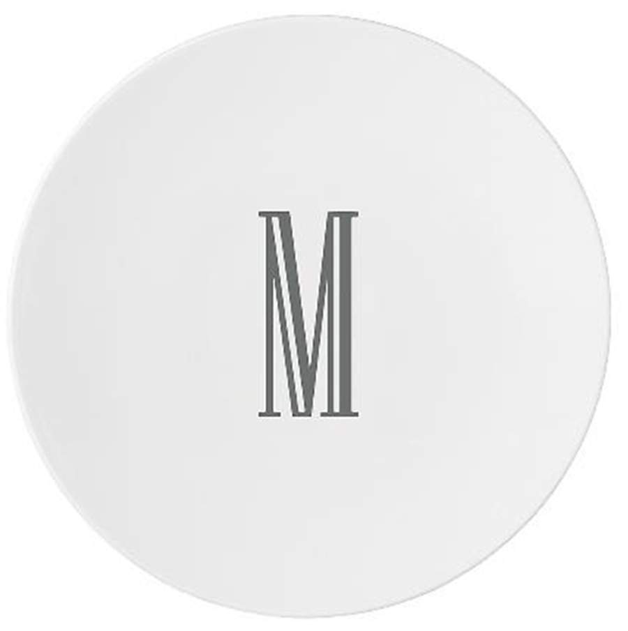 Charcoal Diamond Accent Salad Plate by Lenox-1