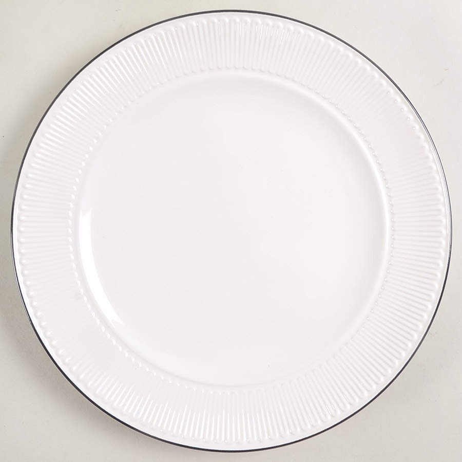 York Avenue Accent Luncheon Plate by Lenox-1