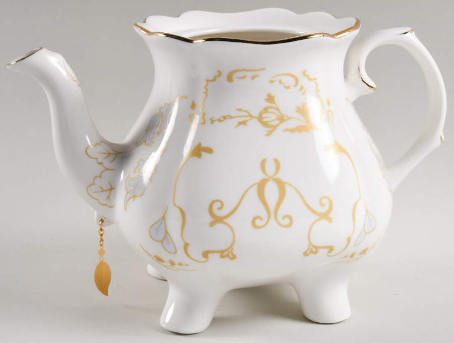 Beauty and the Beast Teapot No Lid by Lenox-1