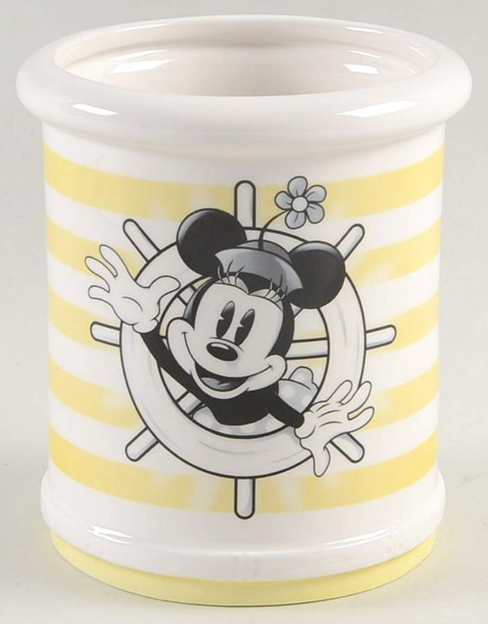 Anchors Away (Mickey and Minnie) Treat Jar No Lid by Lenox-1