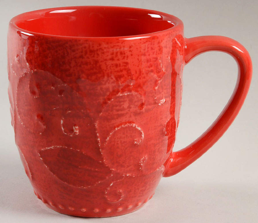 Cassis Red Mug by Laurie Gates-1