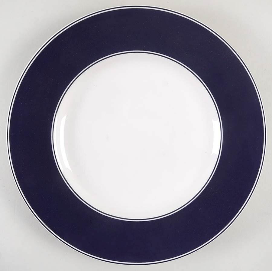 Nag's Head Navy Blue Accent Luncheon Plate by Lenox-1