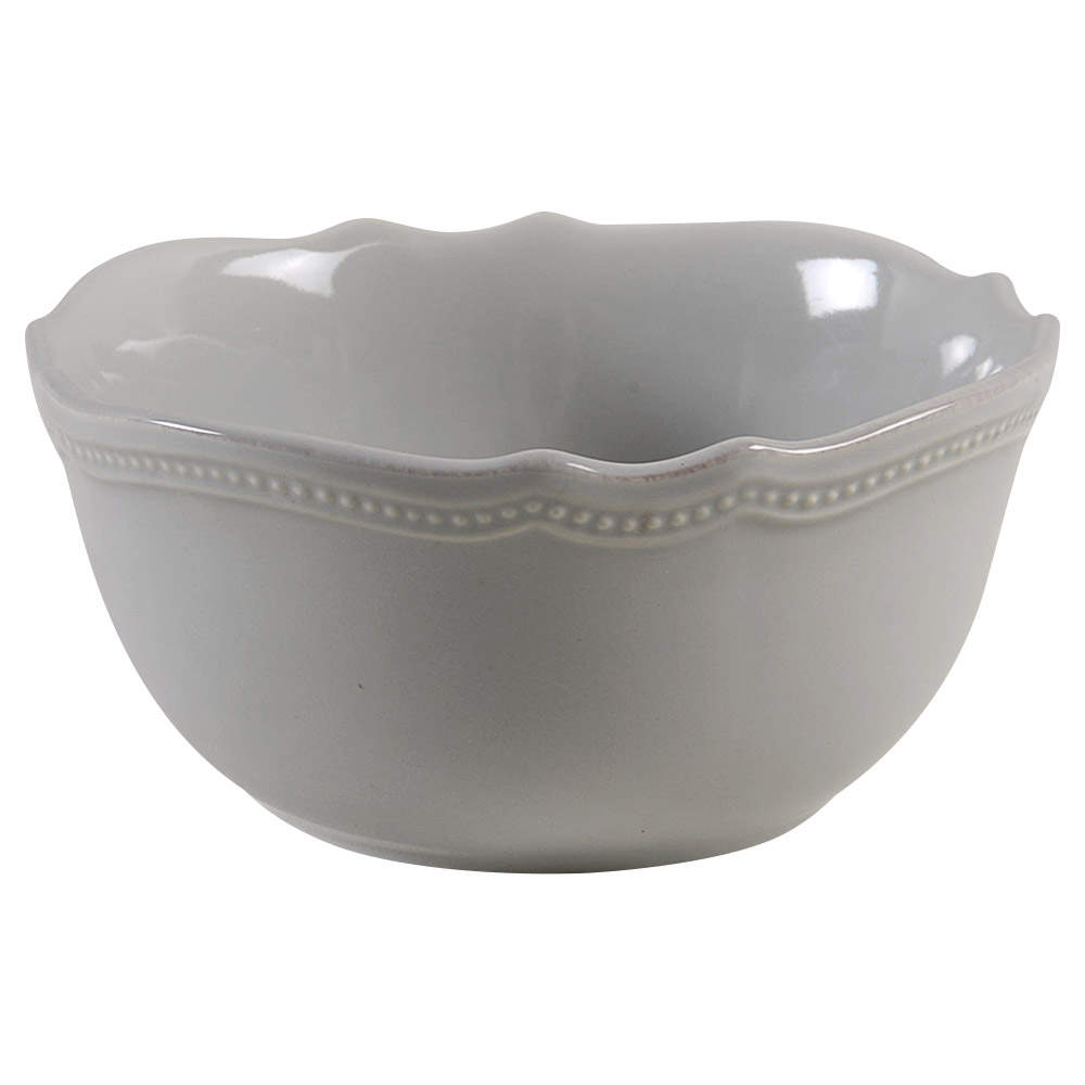 French Perle Bead Grey 6" All Purpose Bowl by Lenox-1