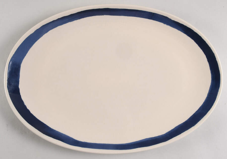 Market Place 16" Oval Serving Platter by Lenox-1