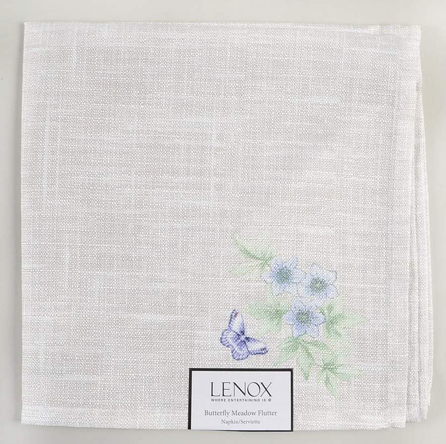 Butterfly Meadow Flutter Cloth Napkin by Lenox-1