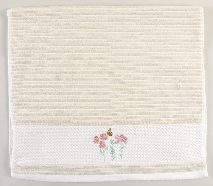 Butterfly Meadow Flutter Cloth Hand Towel by Lenox-1