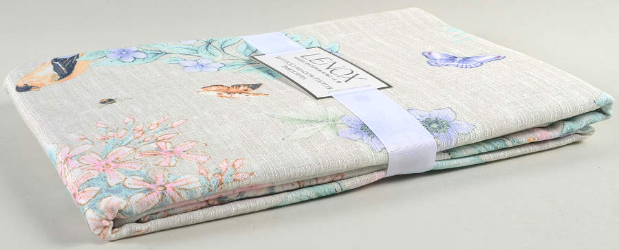 Butterfly Meadow Flutter 60" X 102" Oblong Tablecloth by Lenox-1