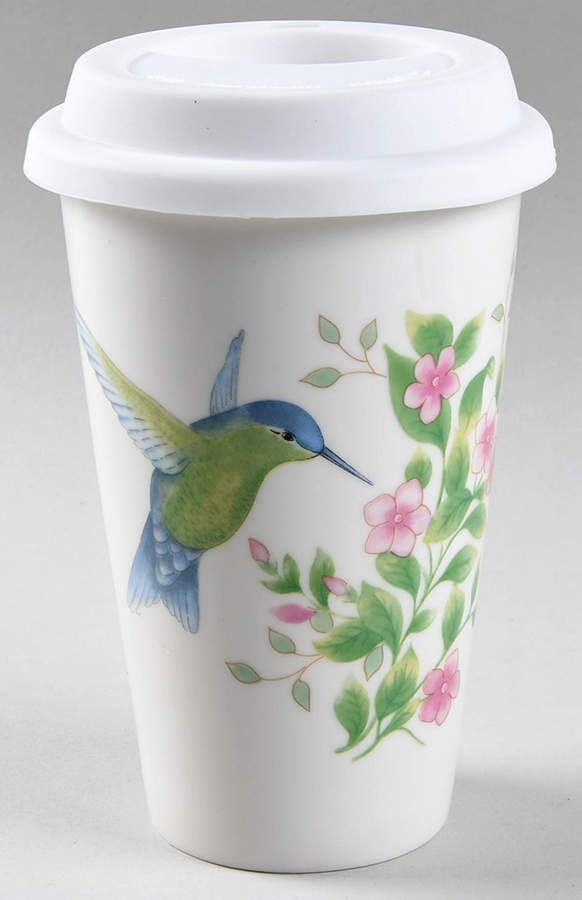 Butterfly Meadow Flutter Travel Tumbler & Silicone/Plastic Lid by Lenox-1