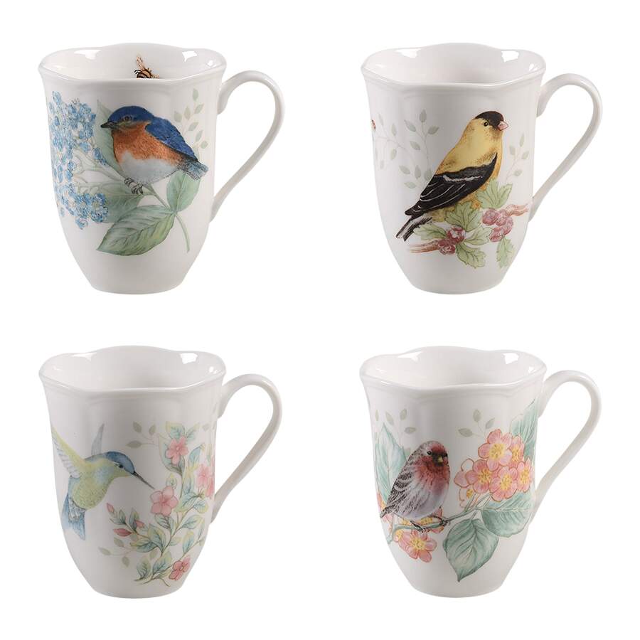 Butterfly Meadow Flutter Mug - Set of 4 Motifs by Lenox-1