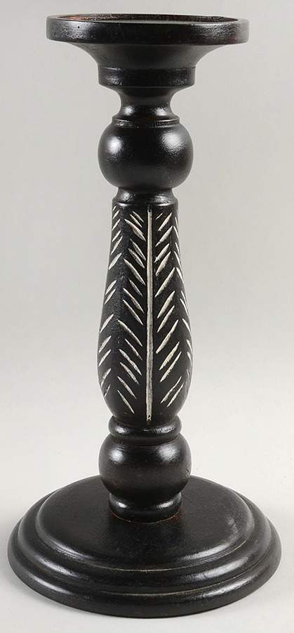 Alpine 13" Wood Candlestick by Lenox-1