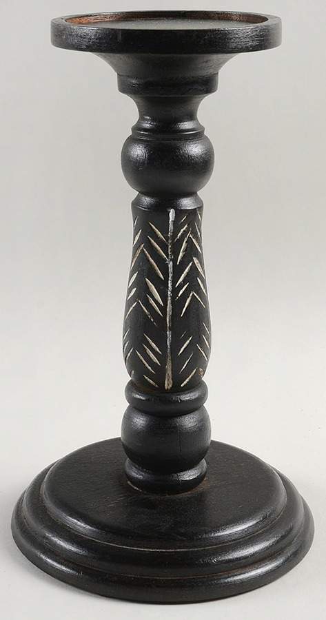 Alpine 10" Wood Candlestick by Lenox-1